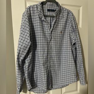 Men’s Ralph Lauren button up - Blue - XXL